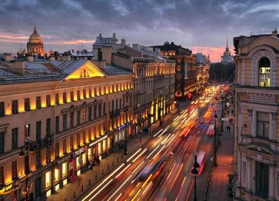 خیابان نوسکی، معروف ترین خیابان روسیه