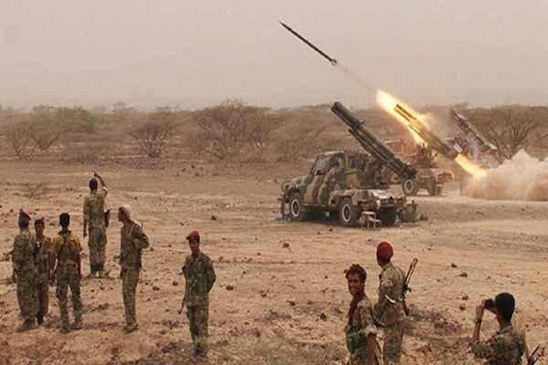 شلیک 4 موشک بالستیک زلزال 1 به مواضع متجاوزان سعودی در عسیر