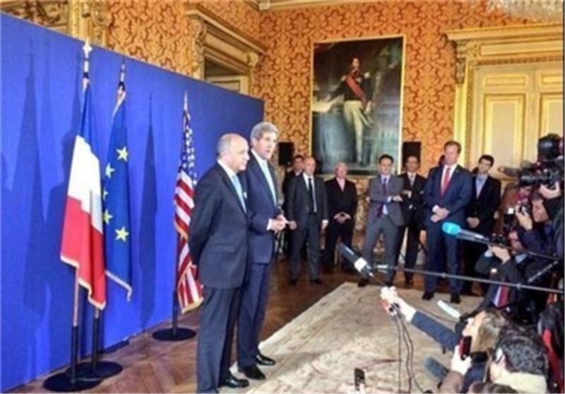 دیدار کری با همتایان انگلیسی و فرانسوی در وین ملاقات کری با همتایان انگلیسی و فرانسوی در وین