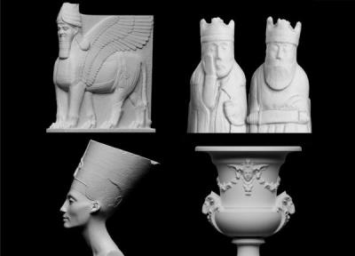 اکنون شما می توانید اسکن سه بعدی 18 هزار مجسمه و اثر معروف تاریخی را دانلود و چاپ سه بعدی کنید