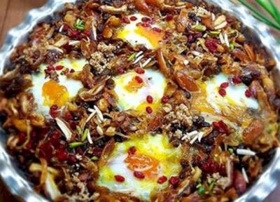 خوراک شش انداز زنجانی غذایی برای چهارشنبه سوری