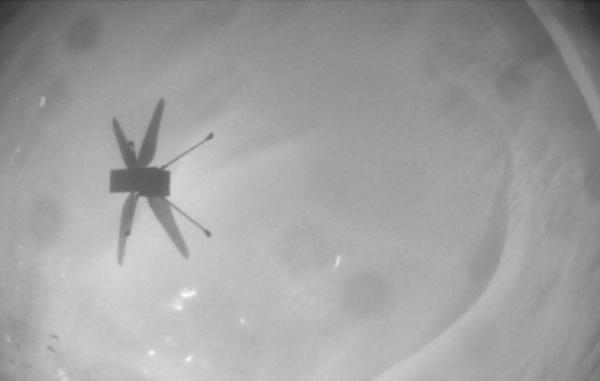 نبوغ ناسا برای بیست ودومین بار در جو رقیق مریخ پرواز کرد