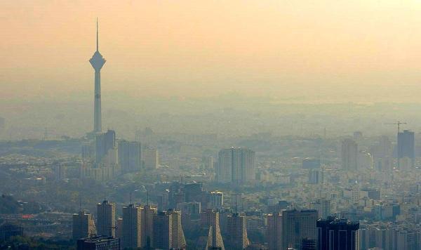 از شنبه شب هوای تهران آلوده می گردد