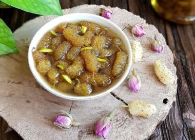 طرز تهیه مربای توت سفید با طعم بی نظیر